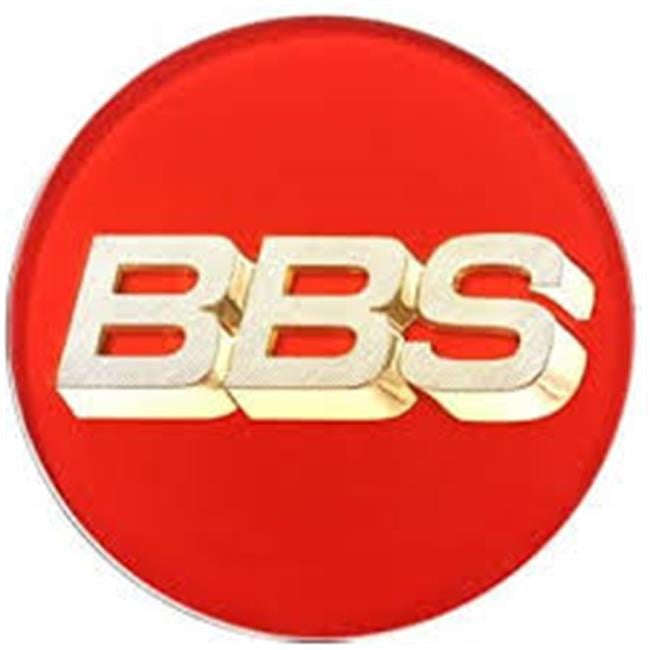 BBS  56 mm Red & Gold Center Cap