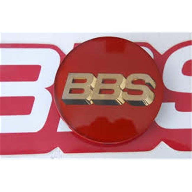 BBS  70.6 mm Red & Gold Center Cap