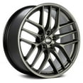 thumbnail image 1 of BBS CC-R 19x8.5 5x114.3 ET43 Satin Platinum Polished Rim Protector Wheel -82mm PFS/Clip Required, 1 of 1