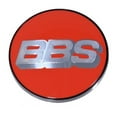 thumbnail image 1 of BBS Center Cap 70.6mm Red/Silver (5-Tab), 1 of 1