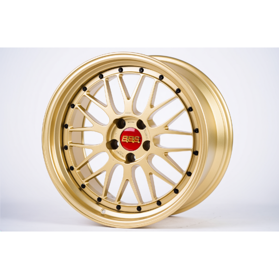BBS LM 19x10 5x114.3 ET22 F1 Championship Edition Gold Wheel