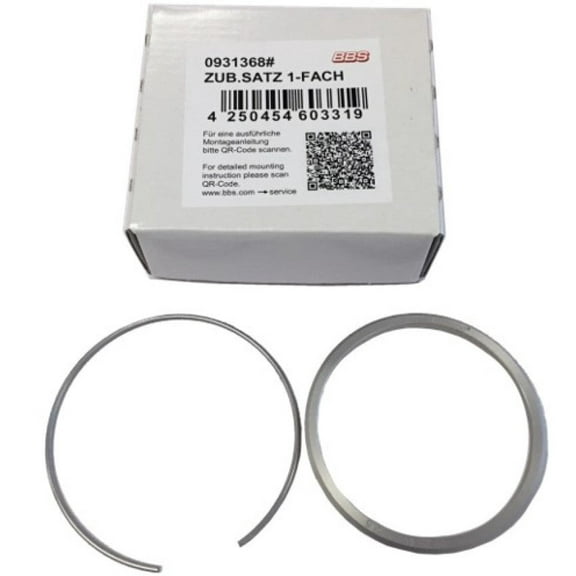 BBS PFS KIT - BMW - Includes 82mm OD - 72.5mm ID Ring / 82mm Clip