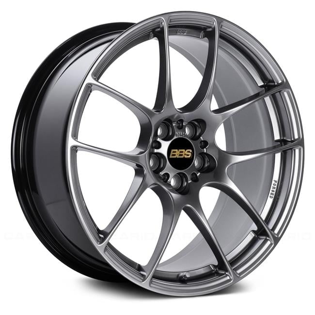 BBS  RF 18 x 9 & 5 x 120 ET47 Diamond Black Wheel - Black - 18in.