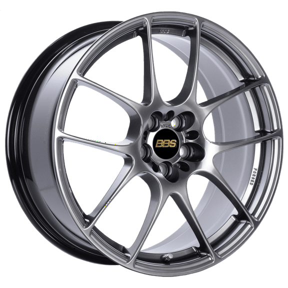BBS RF 18x8 5x112 ET45 Diamond Black Wheel -82mm PFS/Clip Required