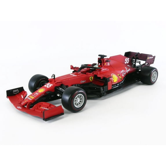 BBURAGO 1/18 - FERRARI F1 SF21 - 2021 - Sainz Jr (C. Sainz Jr)