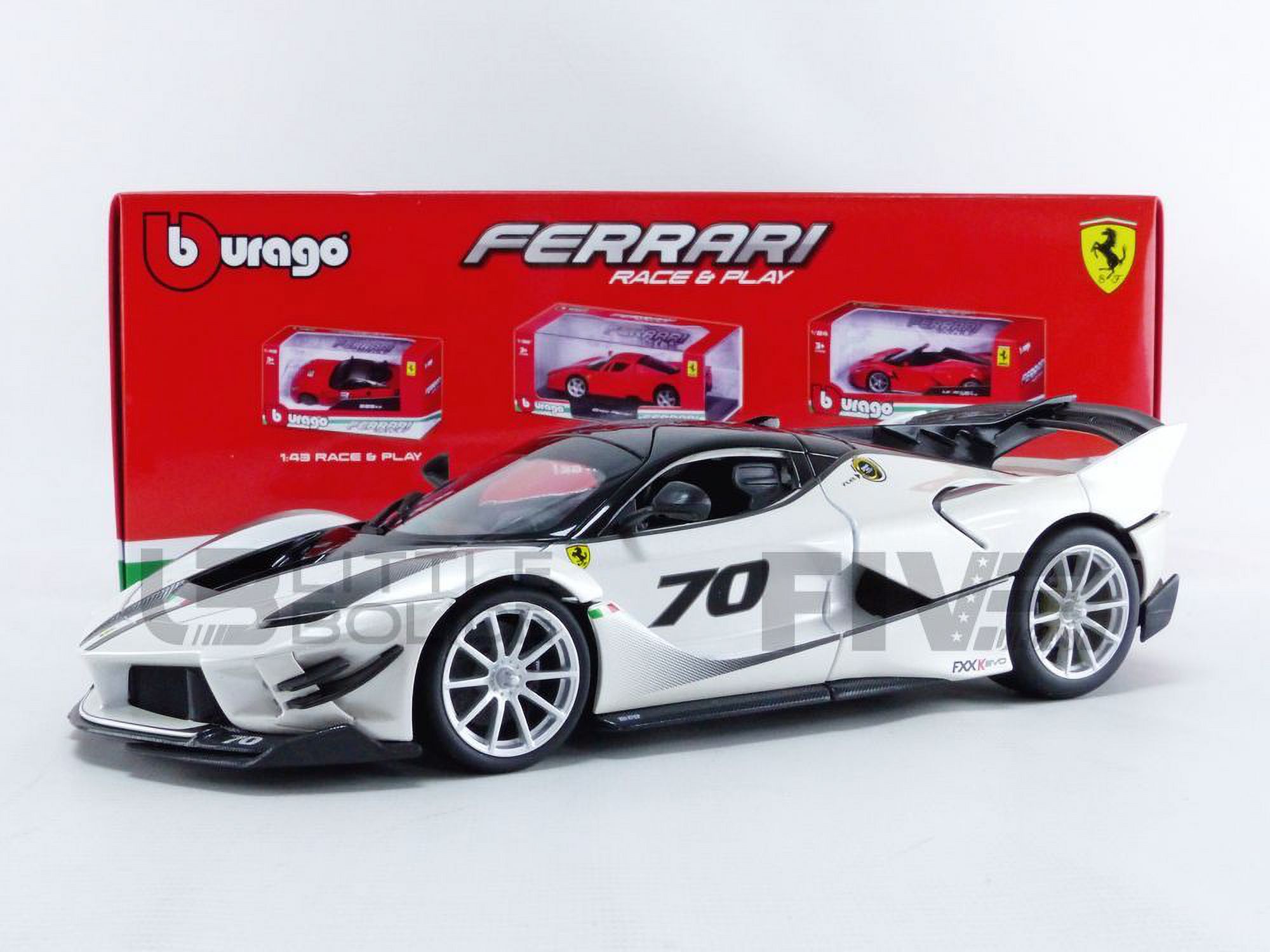 Bburago Ferrari FXX-K : Voiture Miniature à l'échelle 1