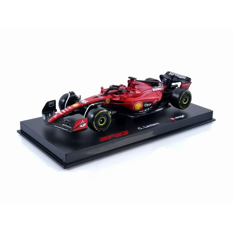 Bburago Ferrari SF-23, F1 2023 Diecast Model, 1:43 Scale, Red and