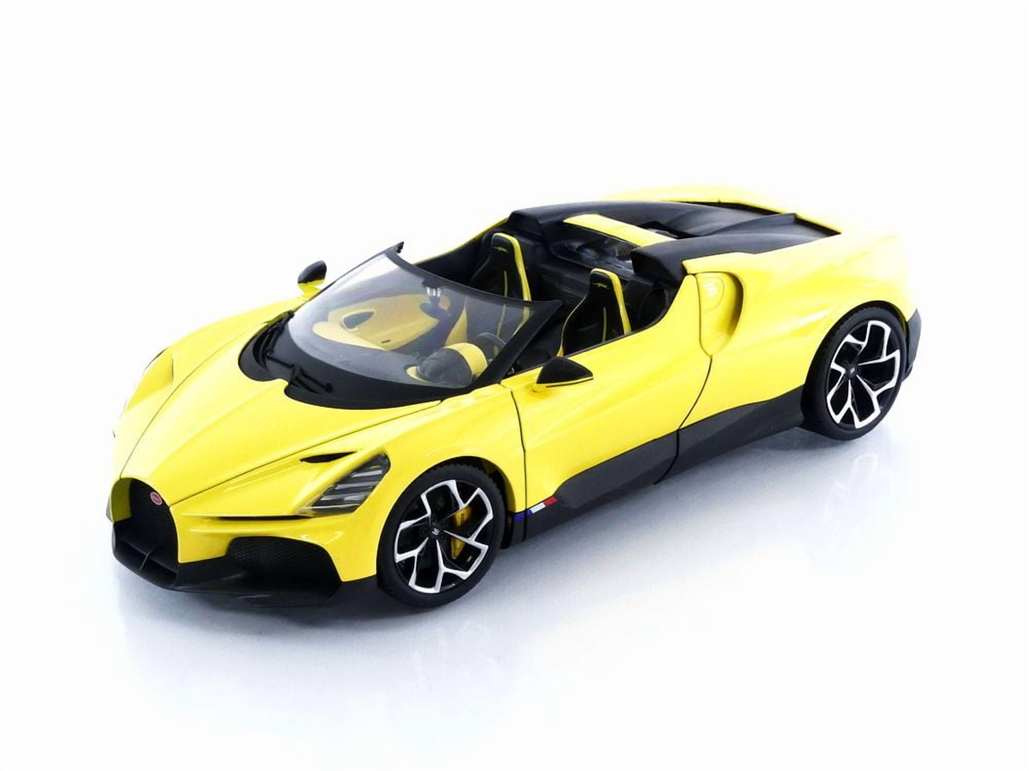 BBURAGO 1/18 Bugatti W16 Mistral Cabriolet 11051Y – Maquette Métal Collection