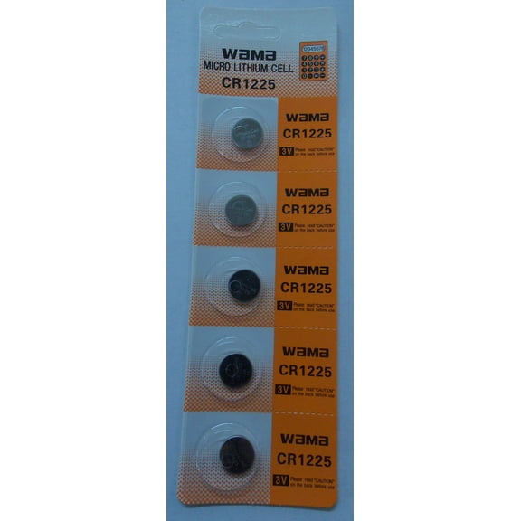 BBW CR1225 3V Lithium Coin Battery 50 Pack - FREE SHIPPING!