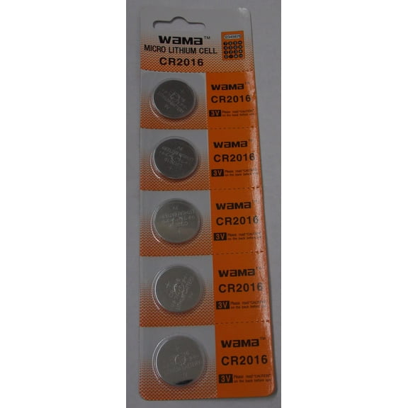 BBW CR2016 3V Lithium Coin Battery 100 Pack - FREE SHIPPING!
