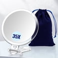 Mini Merror BBeauty Planet Travel Magnifying Mirror, 35X/1X Double-Sided Handheld ...