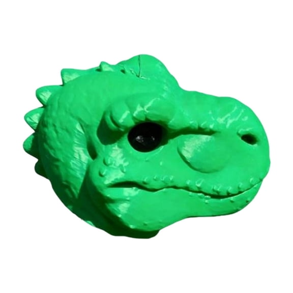BBilaBu Dinosaur Head Squirrel Feeder,Outdoor Yard Decor Squirrel Feeder,Squirrel Feeder for Outside Garden Yard Decor,Holds Peanuts Corn Nuts,Animal Lovers's Novelty Gag Gift