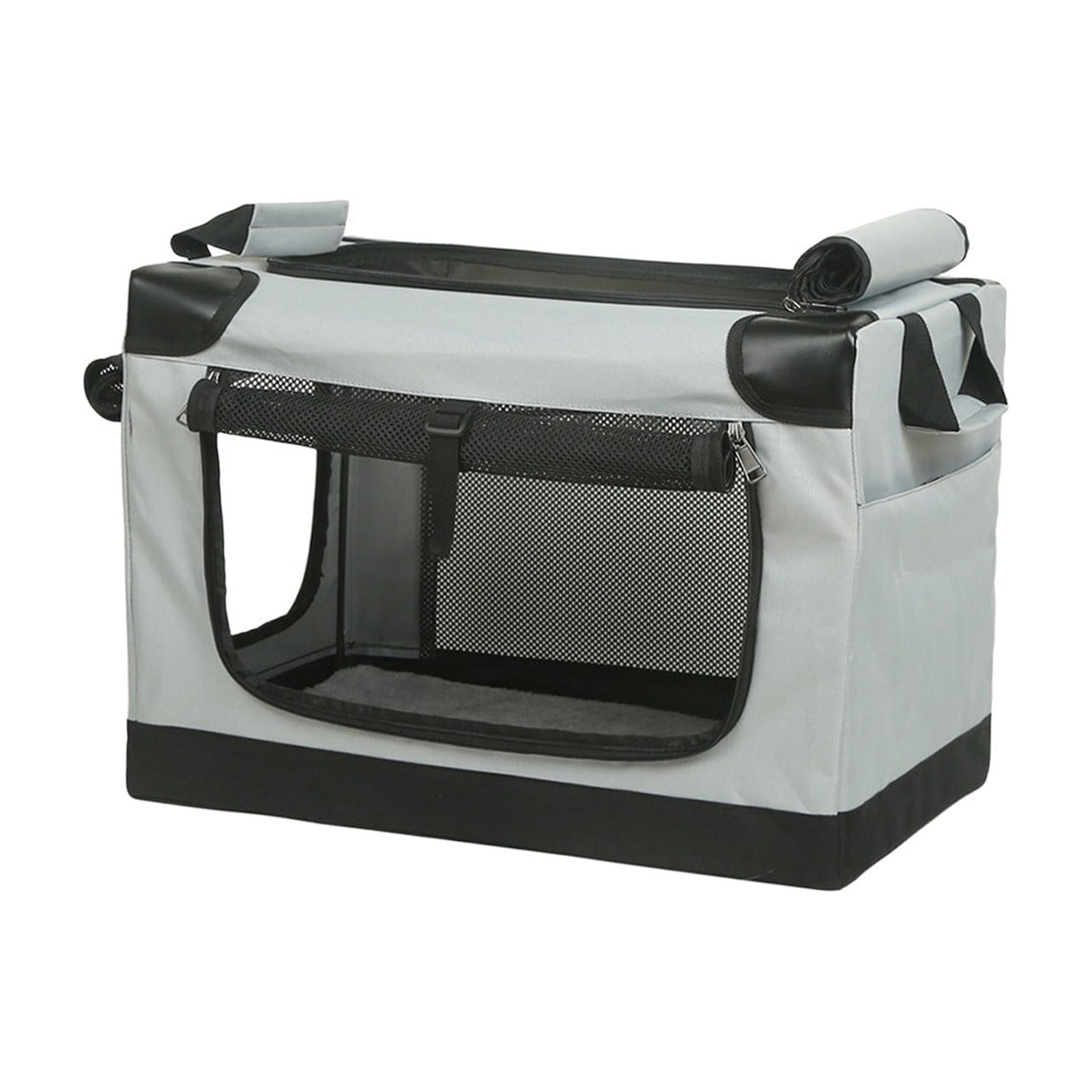 BBilaBu Fashions Portable, Collapsible,Kennel Travel Cat and Dog Crate 19.7*13.8*13.8Inch
