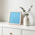 thumbnail image 1 of BBilaBu Felt Message Board with Wood Frame, 10" x 10" Changeable Letter Sign for Home, Office, Shelf, Party Table, Holiday Decor and Photo Booth Props, Office and Home Organization (Blue), 1 of 6