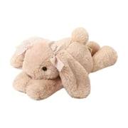 BBilaBu Floppy-Eared Rabbit with Gingham Bows T0y,Ultra-Soft Fluffy Rabbit D0lls,Cuddle Pillow Plushies for Naptime, Holiday Presents and Birthday Party Gifts