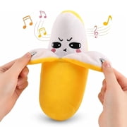 BBilaBu Plush Musical Sensory T0y,Interactive Plush T0y with Sounds,Skin Touch Activated Sound Doll,Fruit Style Gift