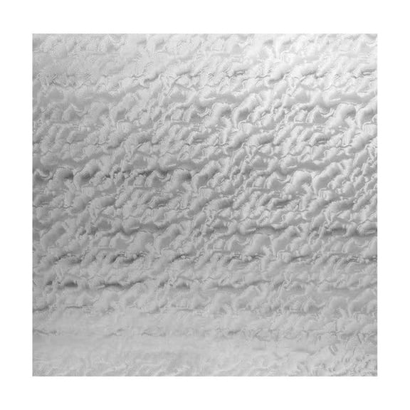 BBilaBu Ripple Pattern Frosted Privacy Window Film with Sparkle Effect,Decorative UV Blocking Window Covering Static Cling,Removable 39.37*23.6 Inch