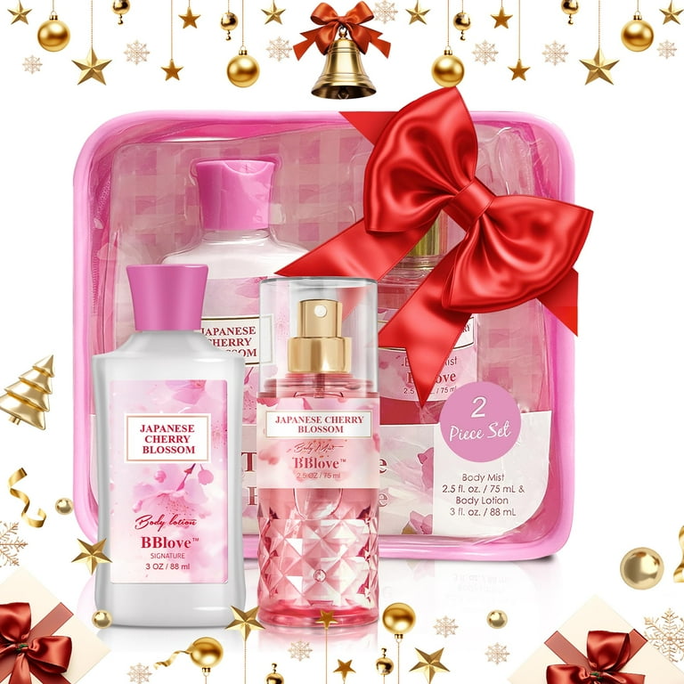 BBLove Bath and Body Care Set with Japanese Cherry Blossom Scent
