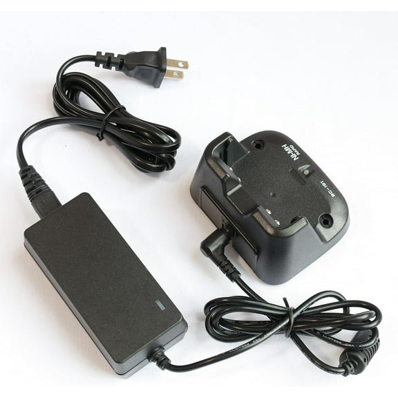 BC-191 BC-192 Rapid Charger Compatible with IC-F3101D IC-F4101D IC-F3001 IC-F3210D IC-V80 F4103D F3002 F4002 F3003 F4003 IC-F27SR