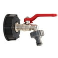 BC Adapter Container S60X6 Thread 3/4\\\\\\\" Ball Valve Outlet Valve