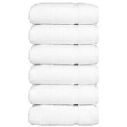 BC BARE COTTON 1 Eco Products Washcloths - Set of 6, White