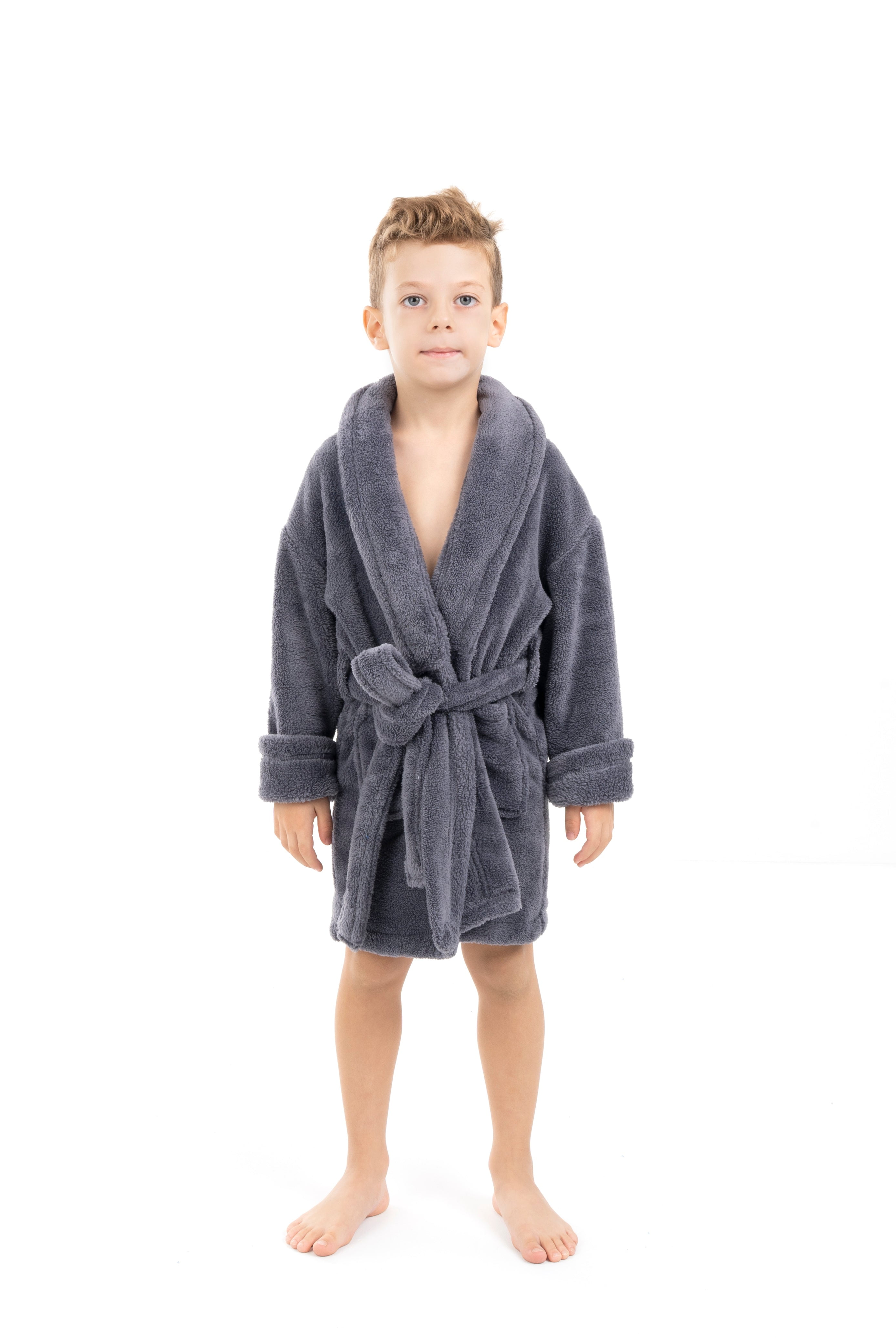 slim fit dress slacks Grey Personalised Children's Dressing Gown main image 0