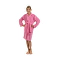 thumbnail image 1 of BC BARE COTTON Bare Cotton Kids Microfiber Fleece Shawl Robe - Girls - Pink - Small, 1 of 5