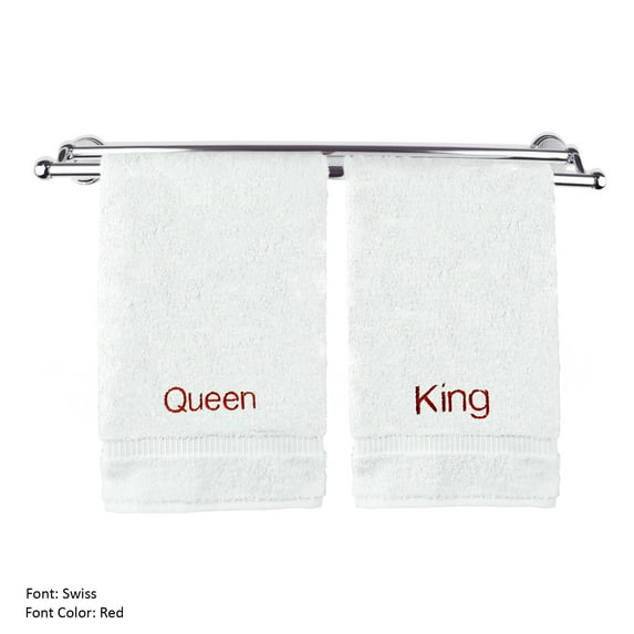 BC BARE COTTON Luxury Hotel & Spa Queen and King Hand Towels Wedding Engagement