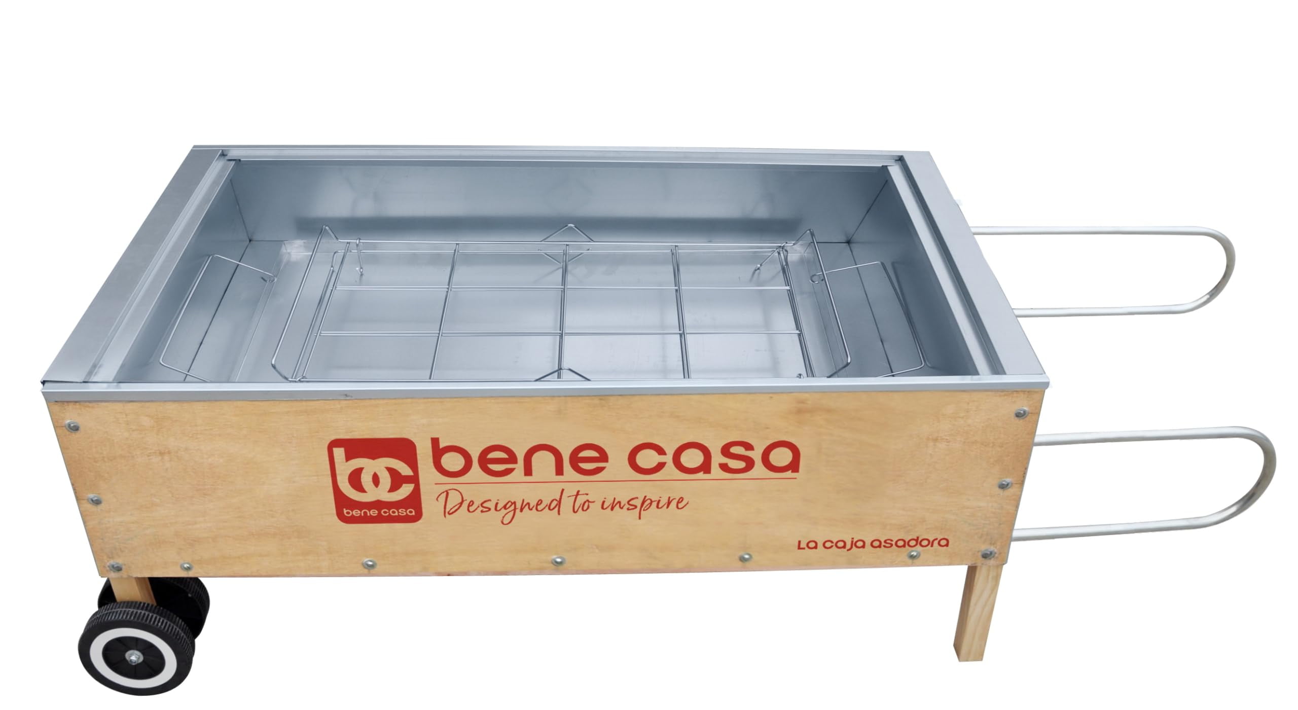 BC Classics Bene Casa Caja Asadora Poratble Pit Roaster