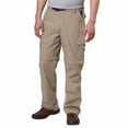 thumbnail image 1 of BC Clothing Mens Convertible Stretch Cargo Pants that convert to Shorts (Khaki, XXL, 30" Inseam), 1 of 1