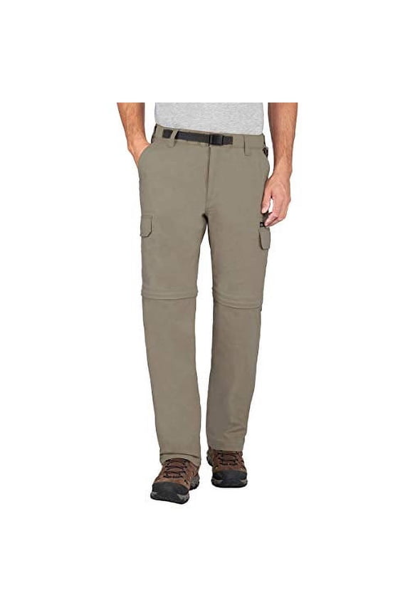 Mens Lightweight Convertible Stretch Cargo Pants & Shorts (Sand, Mx30)