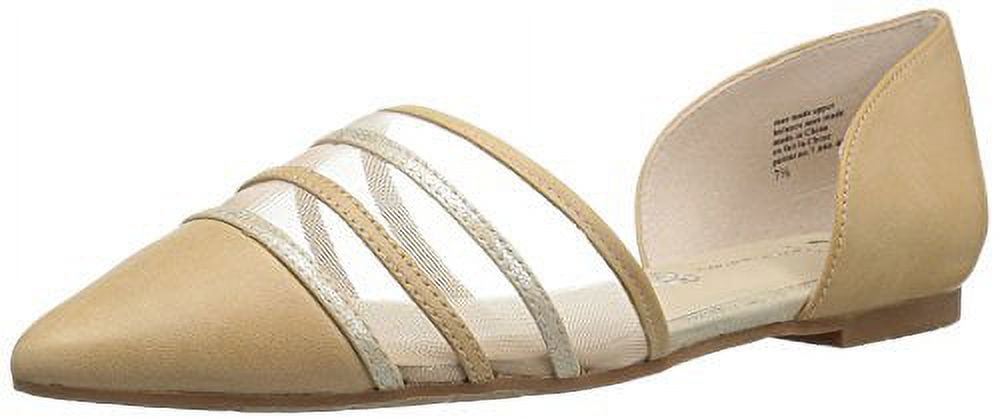 BC Footwear Women's Wait A Minute Pointed Toe Flat, Vacchetta, 8 M US