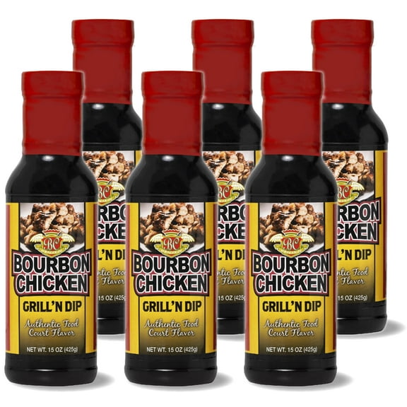 BC Original Bourbon Chicken Grill n Dip Sauce, 6 Pack
