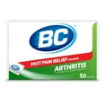thumbnail image 1 of BC Powder Arthritis Pain Reliever, Aspirin Dissolve Packs, 50 Count Powder Packets (2 Pack), 1 of 6