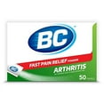 thumbnail image 1 of BC Powder Fast Pain Relief Arthritis Aspirin (NSAID) & Caffeine 50 Count, 1 of 4