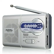 Milanix Small AM/FM Radio Portable Battery Operated with Best Reception ...