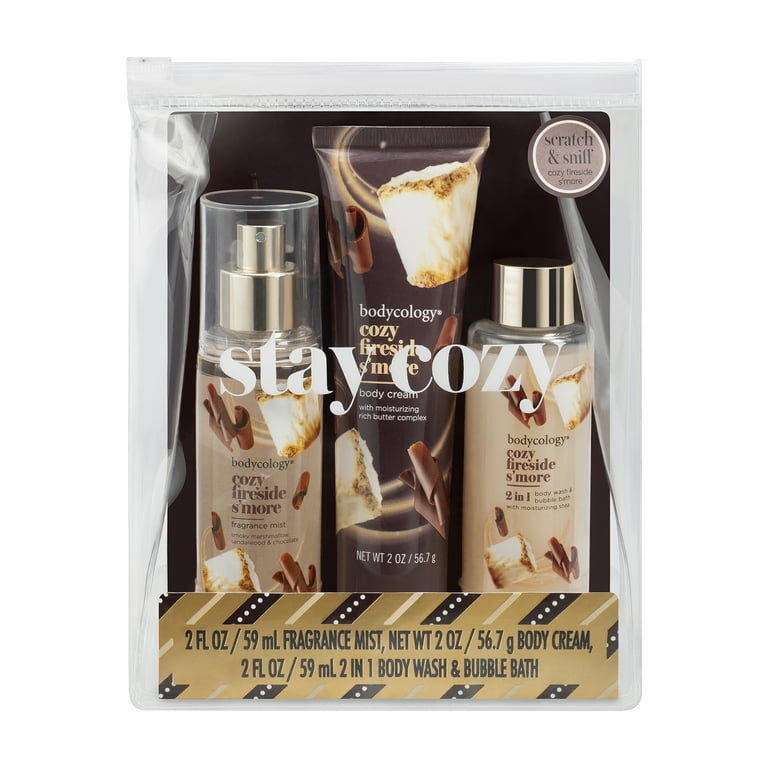 Bodycology Cozy Fireside S'more Body Care Gift Set, Piece