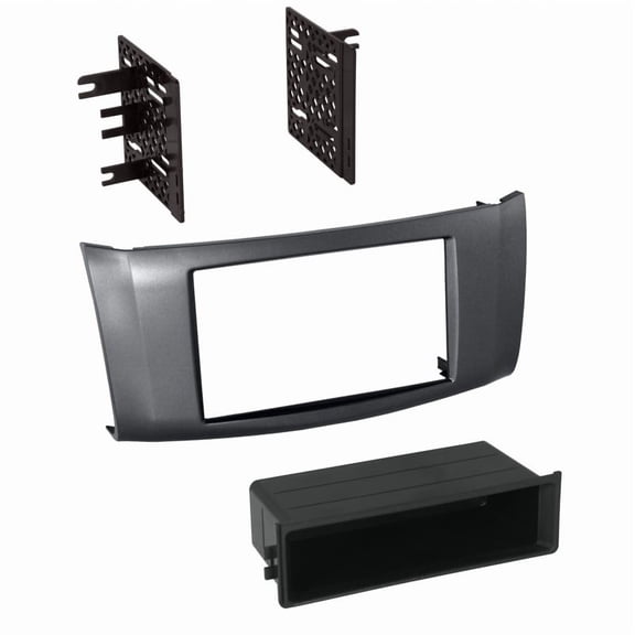 American International NDK748G Dash Installation Kit Gray for 20132019 Nissan Sentra Double DIN Radio Install
