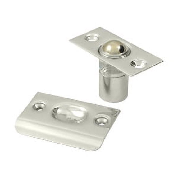 BC218U14 Ball Catch; Bright Nickel Finish