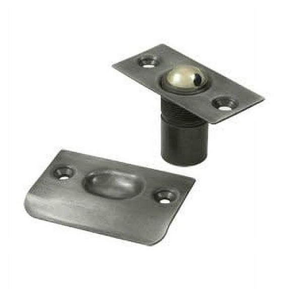 BC218U15A Ball Catch; Antique Nickel Finish