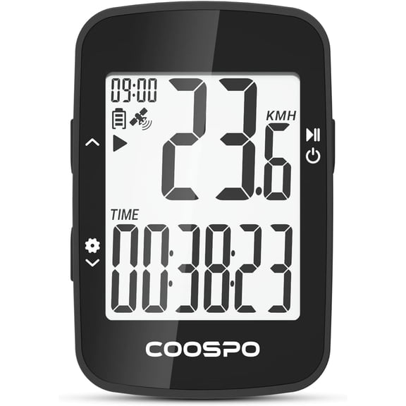 BC26 Bike peedmeter GP, Wirele Bike Computer for Entry Level Rider, Bicycle peedometer Odometer Wirele Cycling Computer with Automatic Backlight