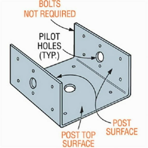 BC40Z 4 x 4 Dual Purpose Post Cap Z-Max