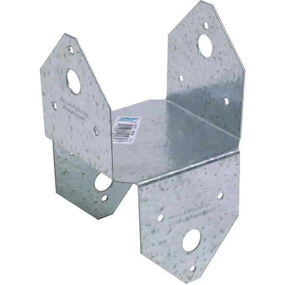 BC4Z-R Galvanized Post Cap & Base