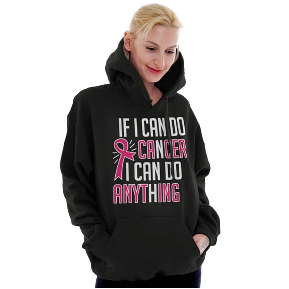 BCA Cancer Survivor I Can Do Anything Women Plus Size Graphic Pullover Hoodie Brisco Brands 2X