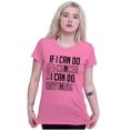thumbnail image 1 of BCA Cancer Survivor I Can Do Anything Womens Slim Fit Graphic Tee Brisco Brands L, 1 of 5