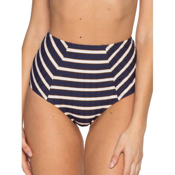 BCA Women's Hamptons High Waist Swimsuit Bikini Bottom