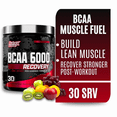 thumbnail image 1 of Nutrex Research BCAA 6000 Fruit Punch Essential Aminos Muscle Growth & Recovery 30 Servings, 1 of 9