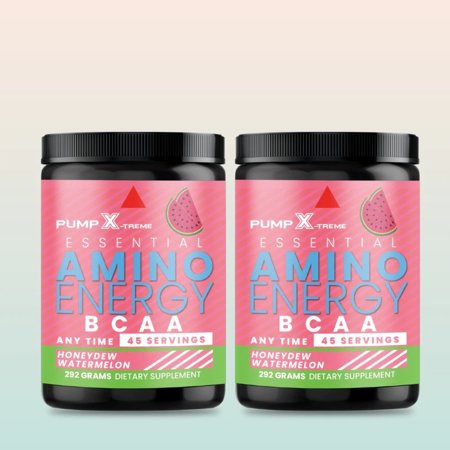 BCAA Amino Acids Electrolytes Support Muscle Recovery Boost Endurance | 2-Pack