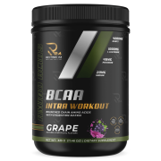 Restore 24 Nutrition Organic Intra Workout Powder for Men & Women - BCAA with Hydration Matrix - Supports Muscle Gain & Recovery, Grape Flavor - 50 Servings