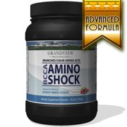 BCAA Shock Powder (Fruit Punch) - Speeds Recovery Supports Lean Muscle Growth Enhances Performance Promotes Tissue Repair Reduces Muscle Breakdown